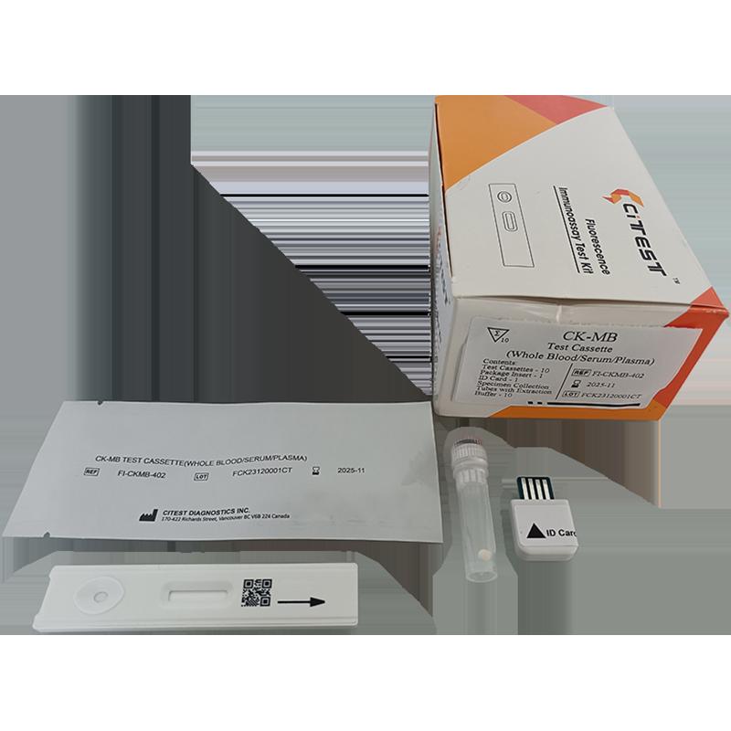 Тест касета для виявлення CK-MB ( Citest, кат.ном.VT-FI-CKMB-402)